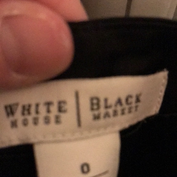 White black dress size 0 - Picture 2 of 6